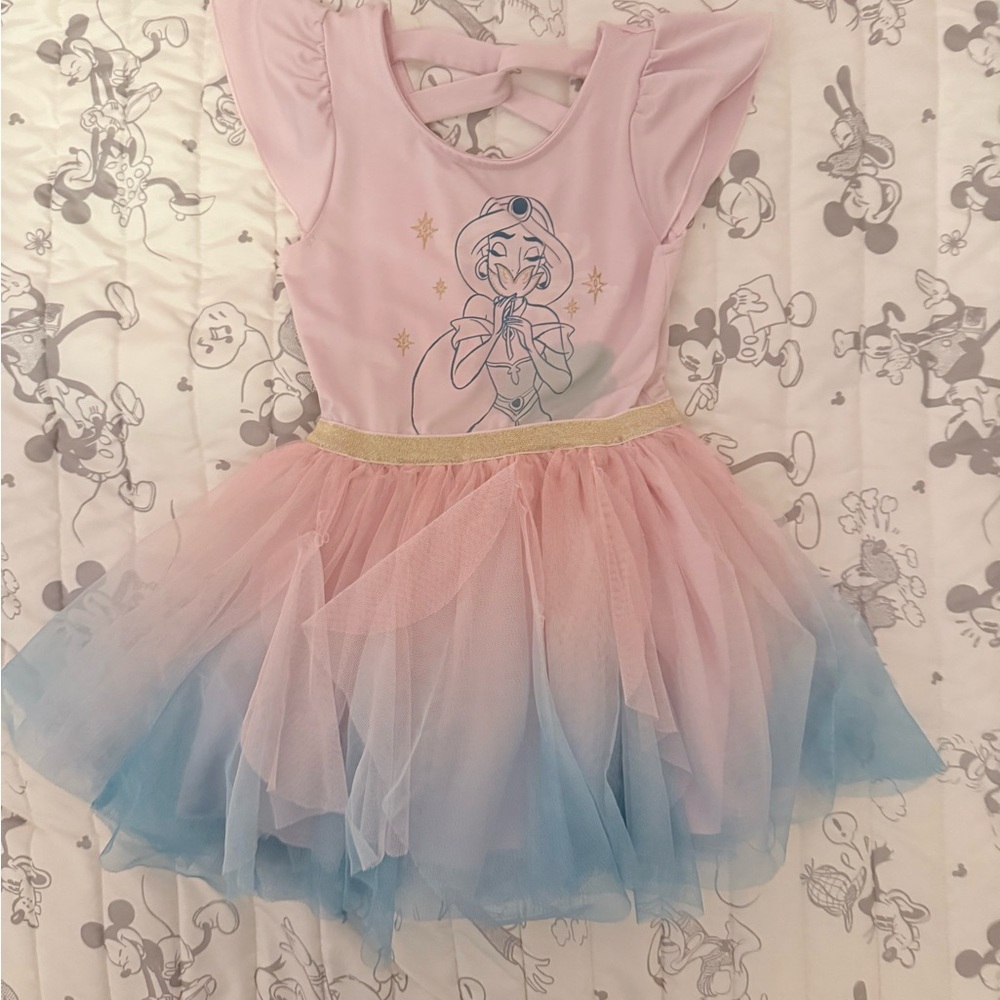 Disney Princess Jasmine Pink and Blue Tutu Dress